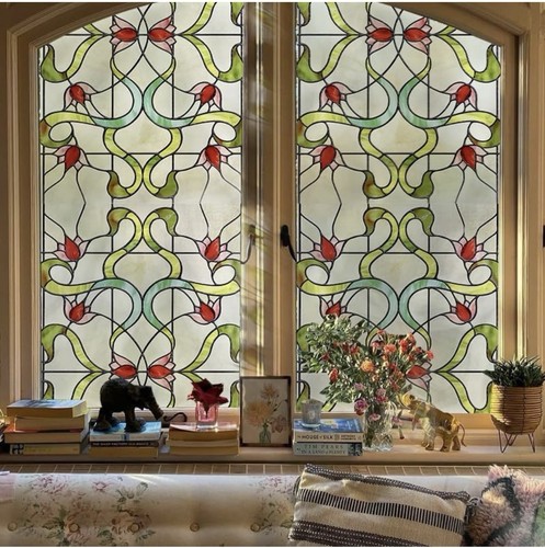 Stained glass window film - 3d,
