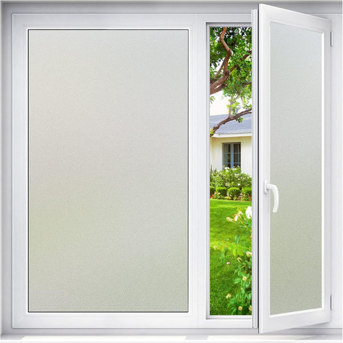 Frosted window film privacy - window,