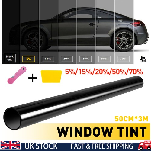Uncut window tint film - 3m, roll