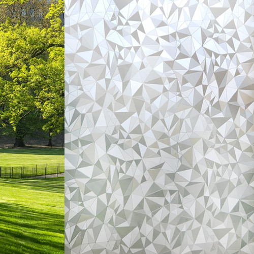 Privacy window film - window, diamond