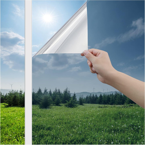 One way clear window film - way,